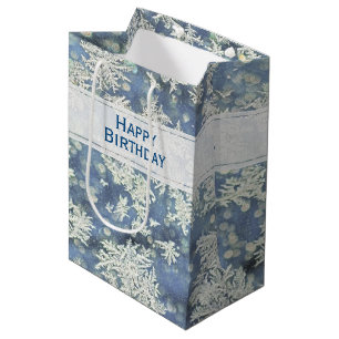 Je bericht:  Bevroren Abstracte foto, bevroren - B Medium Cadeauzakje