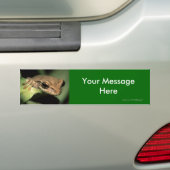 Je bericht bumpersticker (Op auto)