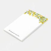 Je bericht citroen groen post-it® notes (Schuin)