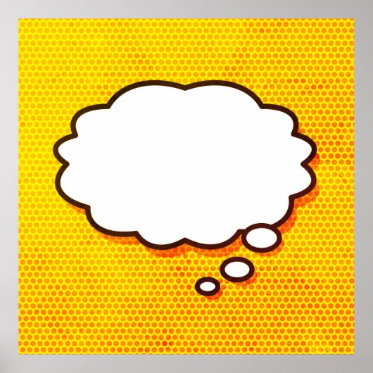 Je bericht denkt dat je een verbluffend boek kunt  poster (Voorkant)