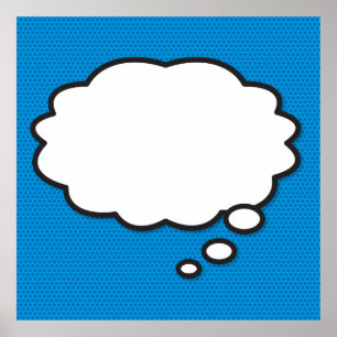 Je bericht denkt dat je een verbluffend boek kunt  poster