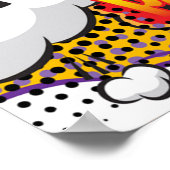 Je bericht denkt dat je een verbluffend boek kunt poster (Hoek)