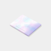 Je bericht Eenvoudig Modern Iridiscrerend Post-it® Notes (Schuin)