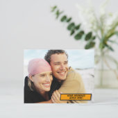 Je bericht Foto Pret Retro Strip Pop Art Briefkaart (Staand voorkant)