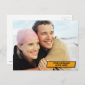 Je bericht Foto Pret Retro Stripboek Pop Art Briefkaart (Voorkant / Achterkant)