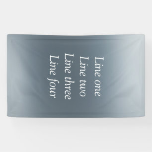Je bericht hier grijsblauwe metalen achtergrond te spandoek