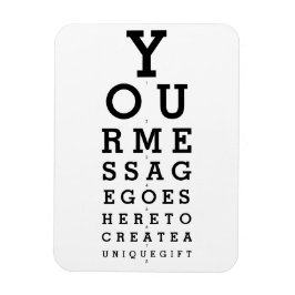 Je bericht Optometrist Grafiek Leuk Magneet
