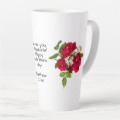 Je bericht: Red Rose Bouquet Foto Valentijn Latte Mok (Rechterhoek)