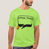 Je bericht schrijven t-shirt (Voorkant)
