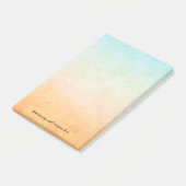 Je Bericht Waterverf Post-it® Notes (Schuin)