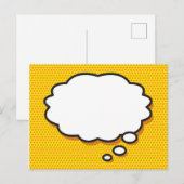 Je berichtenbelboek bedacht in een ronddraaiboek aankondigingskaart (Voorkant / Achterkant)