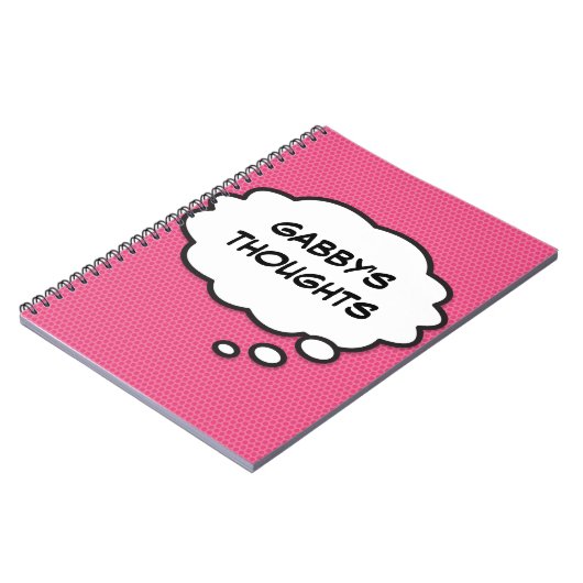 Je berichtenbelboek bedacht in een ronddraaiboek notitieboek (Linkerzijde)