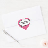 Je berichtenbeluistje voor retrospectief stripboek hart sticker (Envelop)