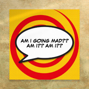 Je berichtenbeluistje voor retrospectief stripboek poster