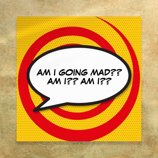 Je berichtenbeluistje voor retrospectief stripboek poster