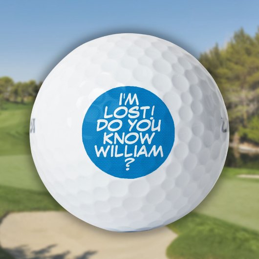 Je berichtenboek voor Retro Comic Book Golfballen