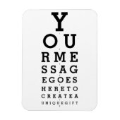 Je berichtenoverzicht magneet (Verticaal)