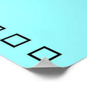 Je berichtlijst Funny Poster Sign (Hoek)