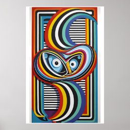 Je beschermen tegen te veel kunst - Ken Gage Poster