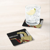 Je beschermengel geeft bemoedigende woorden kartonnen onderzetters (Insitu)