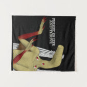 Je beschermengel geeft bemoedigende woorden wandkleed (Voorkant (horizontaal))