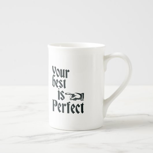 Je beste is een perfecte mok van het bot chine har (Rechts)