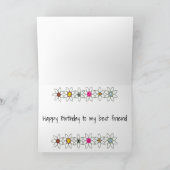 **JE BETEKENT DE WERELD VOOR MIJ** TOCH BIRTHDAAG KAART (Binnen)