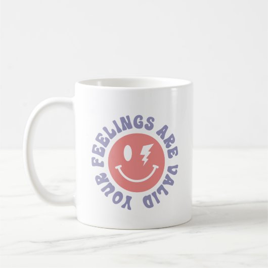Je bevindingen zijn geldig koffiemok (Links)