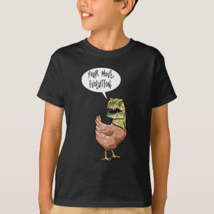 Je beweging, Evolution. T-shirt