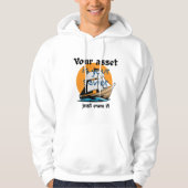Je bezit is je redder-Motivatie streetwear Hoodie (Voorkant)