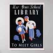 Je bibliotheek gebruiken poster (Voorkant)
