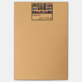 Je bibliotheek vriend post-it® notes