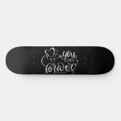 JE BIEDT HET 'day gift'-idee VAN valentijnen VAN B Persoonlijk Skateboard (Horizontaal)