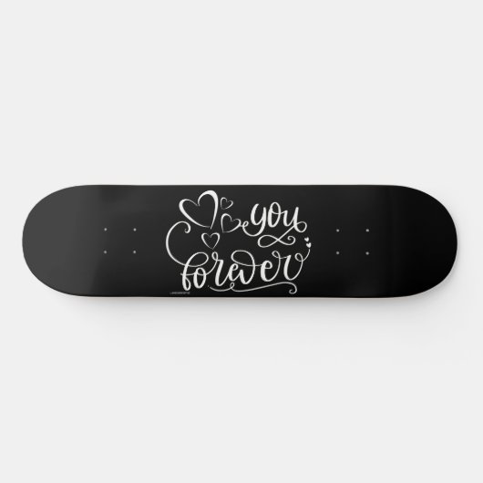 JE BIEDT HET 'day gift'-idee VAN valentijnen VAN B Persoonlijk Skateboard (Horizontaal)