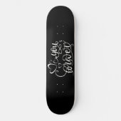 JE BIEDT HET 'day gift'-idee VAN valentijnen VAN B Persoonlijk Skateboard (Voorkant)