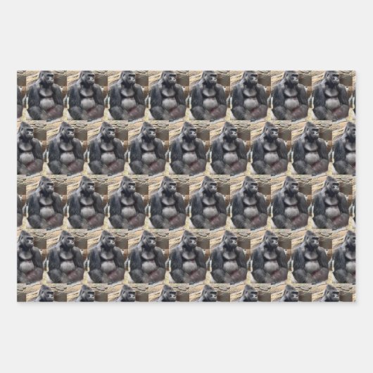 JE BIG GORILLA INPAKPAPIER VEL (Voorkant 2)