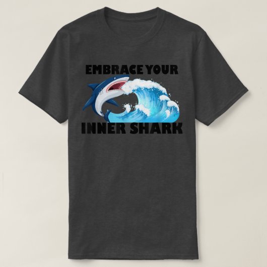 Je binnenhaai omhelzen t-shirt (Design voorkant)