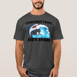 Je binnenhaai omhelzen t-shirt
