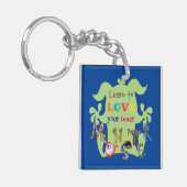 Je binnenste monster belichamen sleutelhanger (Voorkant Links)