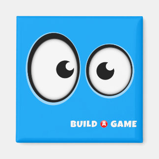 Je blauwe vriend is nu magnetisch! magneet