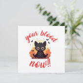 JE BLOED NU!! - Vampier kitten (Staand voorkant)