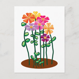 Je bloemen verzenden briefkaart