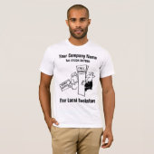 Je Boekwinkel. Boekverkoper T-shirt (Voorkant volledig)
