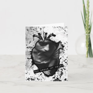 je brak mijn hart anatomisch hart feestdagen kaart