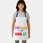 Je breekt het zelf schort (Insitu)