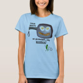 Je brein op Pickleball T-shirt (Voorkant)