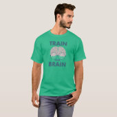 Je brein trainen t-shirt (Voorkant volledig)