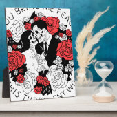 Je brengt me vrede in deze turbulente wereld fotoplaat (Zijkant)