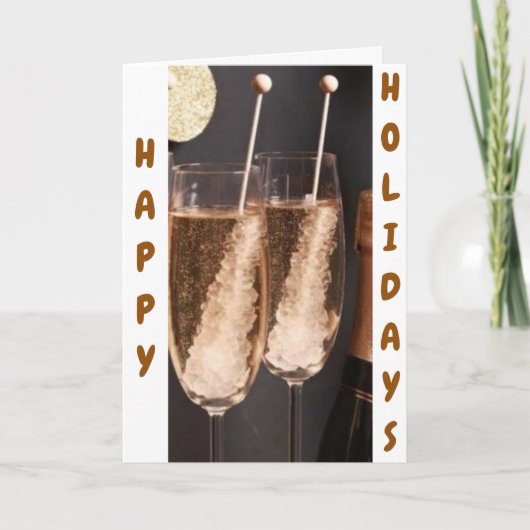 JE BRENGT MIJN LEVEN GEZIEN **HOLIDAY CHEER** FEESTDAGEN KAART (Voorkant)