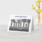 JE BRENGT SUNSHINE=HAPPY BIRTHDAY KAART (Gele Bloem)